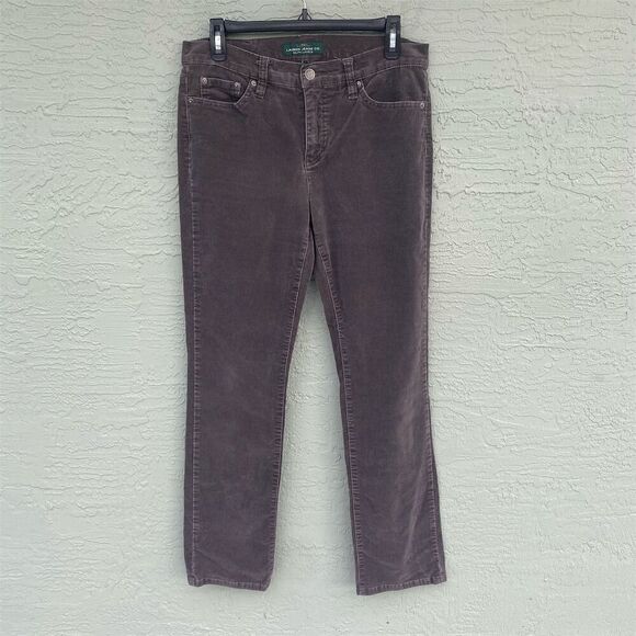 Lauren Jeans Co. Ralph Lauren Women's Bootcut Corduroy Pants Brown Size 8 - Picture 1 of 11